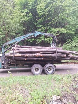 Vyvozka, vyvažačka na drevo - 2