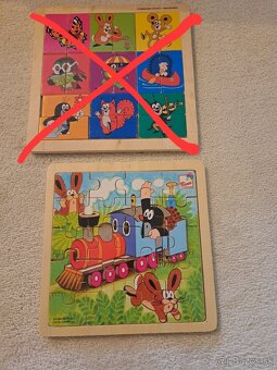 Puzzle krtko - 2