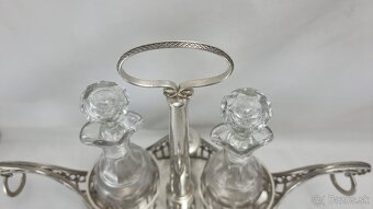 Kaštieľna strieborná súprava - 622 gramov - 2