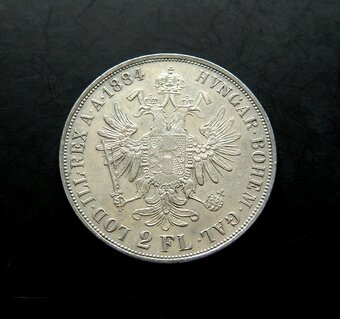 Predám 2 zlatník/florin 1884 František Jozef I. - 2