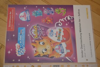 KINDER Reklamné letáky, - 2