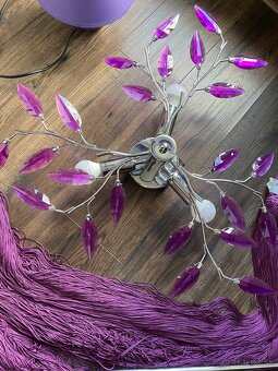 Luster, lampa, šnúrové závesy - 2
