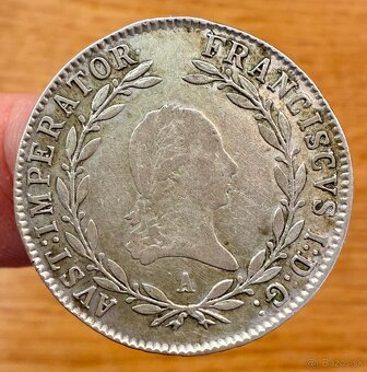 Predám 20 Kreuzer 1815 A - 2