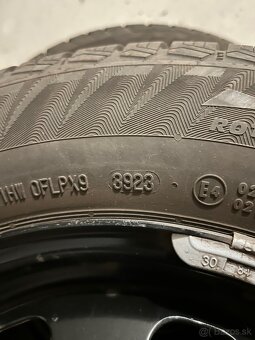 Zimné pneu.195/65R15 91T, 39/23, na plechových diskoch - 2