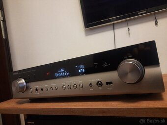 Predám strieborný 5.1 AV receiver Yamaha RX-S 600 - 2