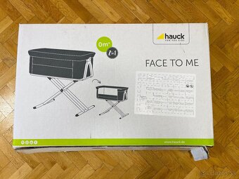 Cestovná postieľka, kolíska k posteli Hauck Face To Me - 2