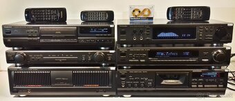 Zostava TECHNICS X01 equalizer, tuner, tapedeck, CD, delenec - 2
