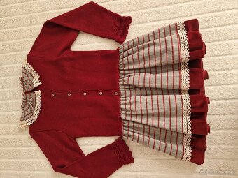 Nádherné šaty 2x 134/140  a 128/134 nové - 2