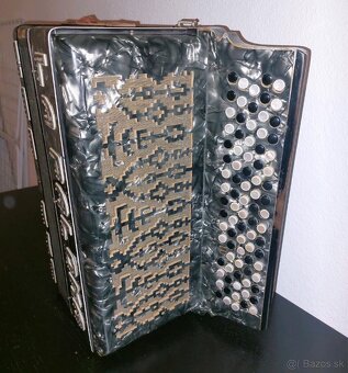 Akordeon Chromatika chromatický gombíkový LA PALOMA - 2