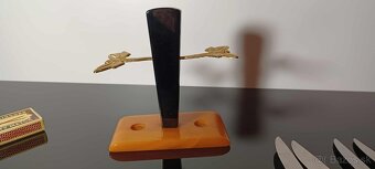 Stojan na nože bakelit catalin - 2