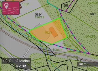 Predaj pozemku Dolná Mičiná - 2