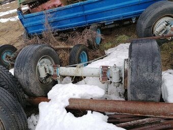 Predám os-nápravu s nosnosťou 9t - 2