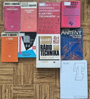 Knihy elektrotechnického/rádiotechnického zamerania - 2