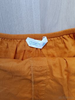 Dlhé oranžové šaty - 2