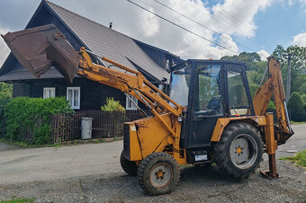 traktor bagr / buldobagr Lewis Badger 4x4, 262 000kč + DPH - 2