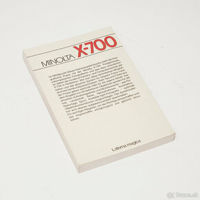 Kniha Minolta X-700 - 2