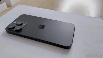 iPhone 15 Pro Max 256GB čierny (100% stav ako nový + záruka) - 2
