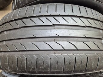 225/50 r17 letné 4 ks CONTINENTAL dezén 6,3 - 5,8 mm - 2