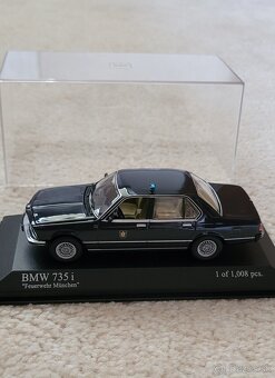 Minichamps auto BMW 735i "Feuerwehr München" 1:43 - 2