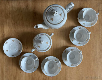 kávová/čajová porcelánová súprava - 2