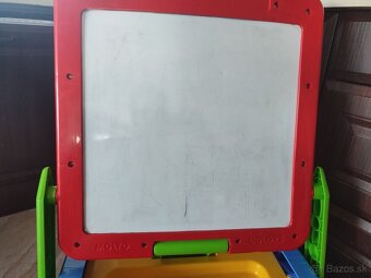 Magnetický stôl a tabuľa na písanie so stoličkou - 2