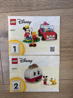 Predám Lego Disney 10777 Myšiak Mickey, Myška Minnie idú kem - 2