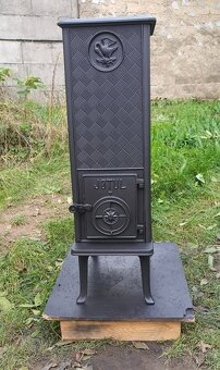 Liatinové kachle Jotul F 606 čierný lak - 2
