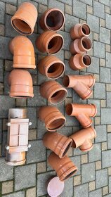kanalizačné kolená, spojky, redukcie 2,50€/kus - 2