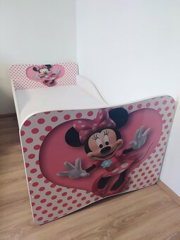 Detská posteľ Minnie Mouse 160 x 80 cm - 2