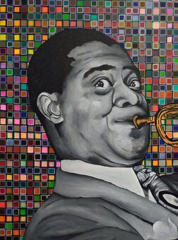 Velky detailny obraz "Louis A. - 2