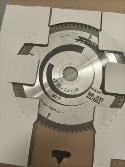 Pílový kotúč Bosch  Multi materiál,hliník - 2