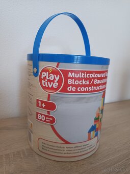 Drevená stavebnica 80 kusov - 2