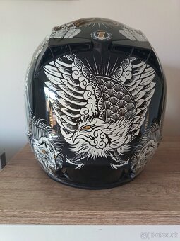 Zberateľská prilba FOX V3 Pilot – RICKY CARMICHAEL Limited E - 2