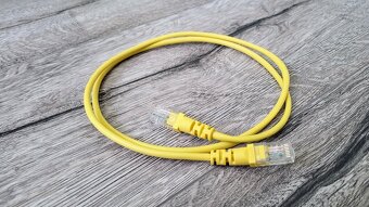 Internetový, sieťový kábel LAN 1m - 2