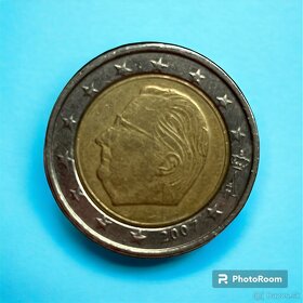 Vzacna mince Belgium 2 euro 2007 - 2