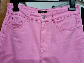 Ružové mom jeans/nohavice - 2