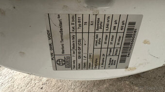 Predám plynoví ohrievač vody QVADRIGA 75L - 2