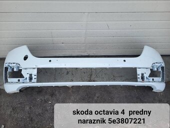 Skoda octavia 4 predny naraznk - 2