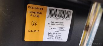 Vajíčko Maxi-Cosi CabrioFix + Základňa Isofix - 2