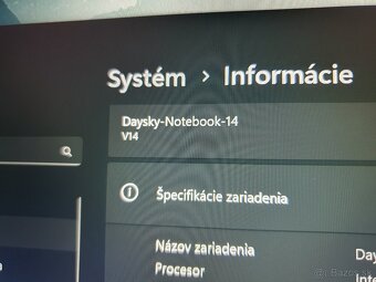 Notebook DAYSKY 14 - V14 - 2