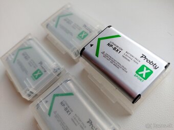 4 kusy batérie NP-BX1 - 2