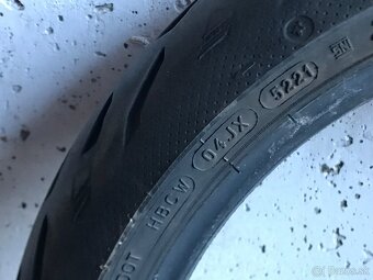 2x predna pneu 120/70 ZR17 continental Michelin - 2