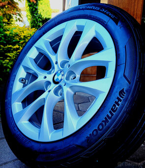 alu R17 5x112, senzory tlaku, letné pneu 205/55, orig. BMW 2 - 2