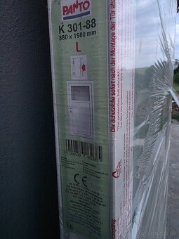 REZERVOVANÉPlastove dvere 198x88 - 2