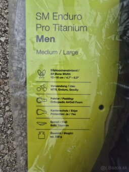 Prodam nove, nepouzite sedlo Ergon SM Enduro Pro Titanium, M - 2