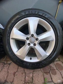 Audi Q3 Hliníkové disky 7Jx18 ET 43 s pneu GoodYear Audi Q3 - 2