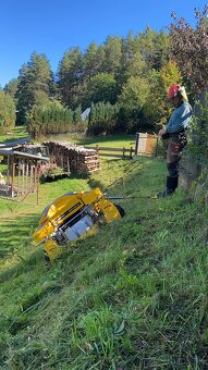 Čistenie pozemkov, kosenie svahov - 2