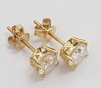 9 k zlate nausnice - 2