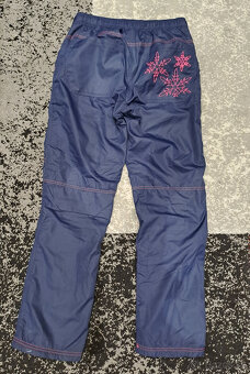 Zateplene nohavice 152/158 dievca - 2