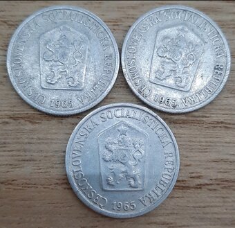 10 halierov 1965 - 2